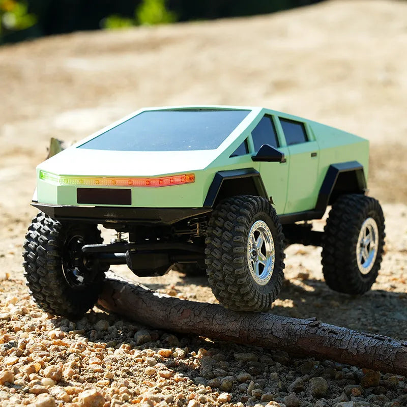 RC Crawler Car - 1/18 Scale Full Proportional Cyber Shell 4 WD Off-Road Vehicle