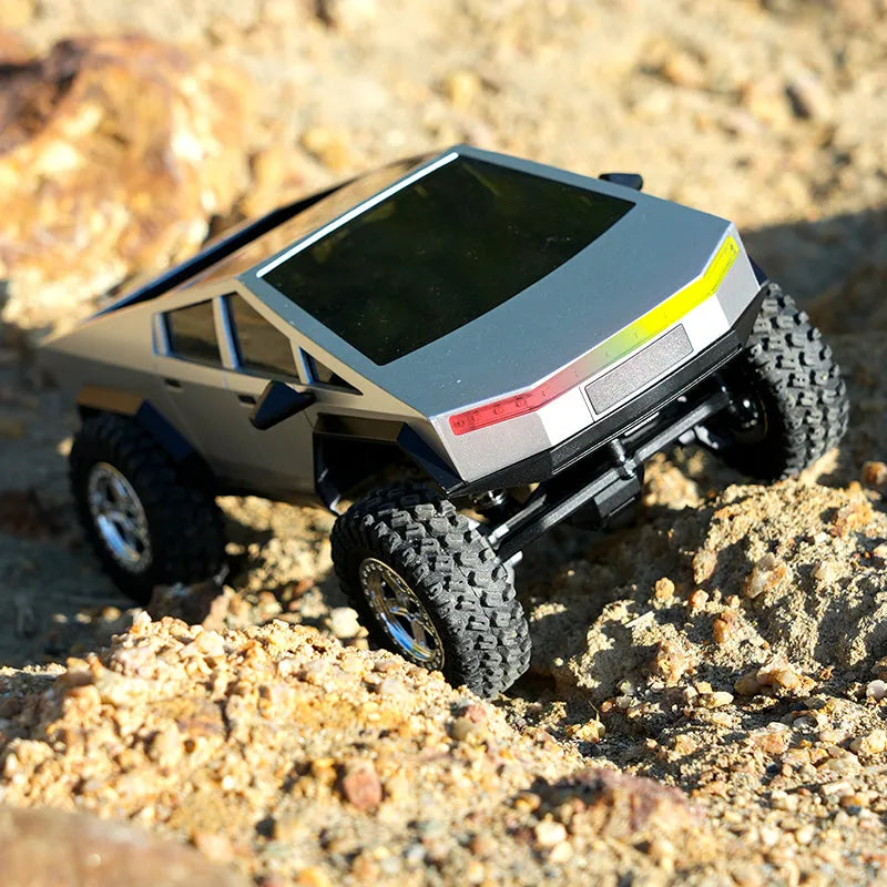 RC Crawler Car - 1/18 Scale Full Proportional Cyber Shell 4 WD Off-Road Vehicle