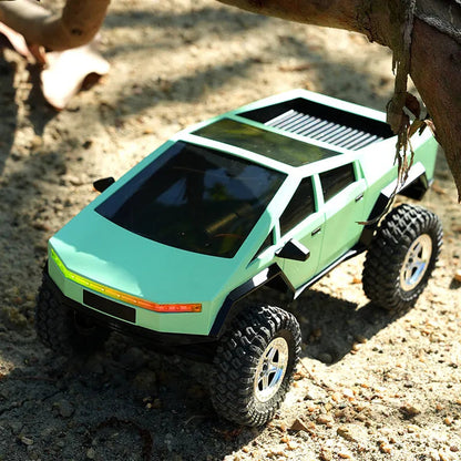 RC Crawler Car - 1/18 Scale Full Proportional Cyber Shell 4 WD Off-Road Vehicle