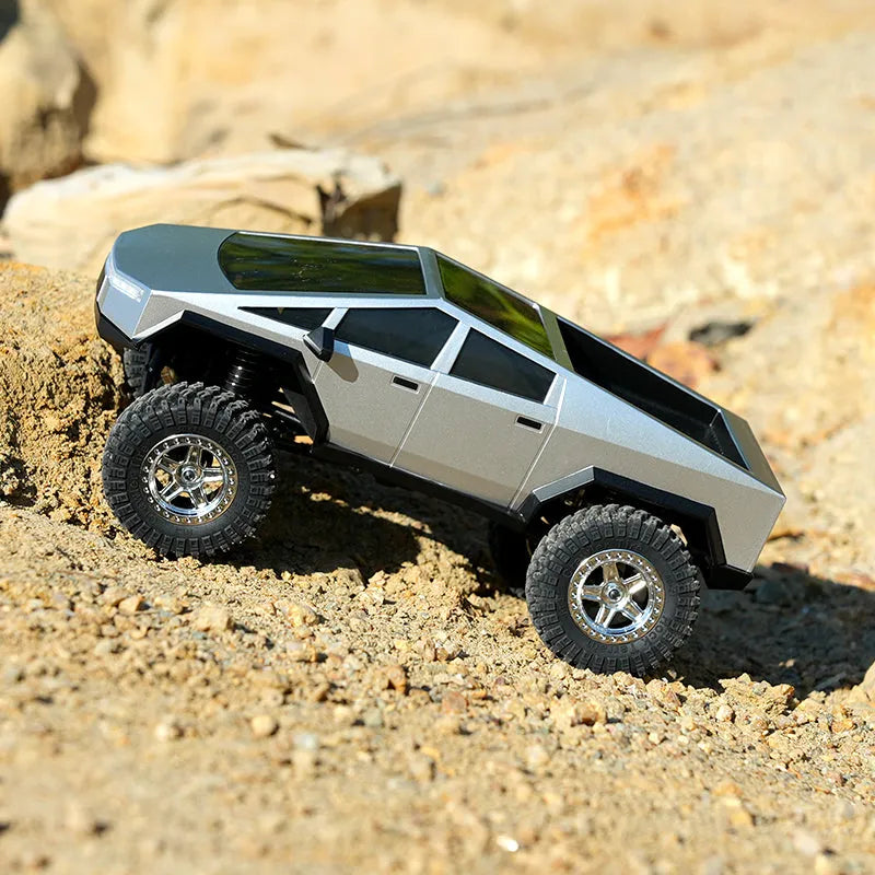 RC Crawler Car - 1/18 Scale Full Proportional Cyber Shell 4 WD Off-Road Vehicle