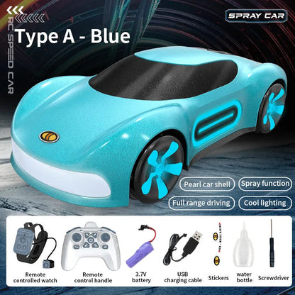 RC Car - Futuristic Concept Car RC 2.4G RTR LED + Music Play, Model A