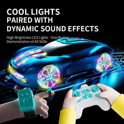RC Car - Futuristic Concept Car RC 2.4G RTR LED + Music Play, Model A
