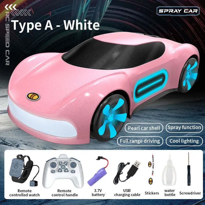 RC Car - Futuristic Concept Car RC 2.4G RTR LED + Music Play, Model A