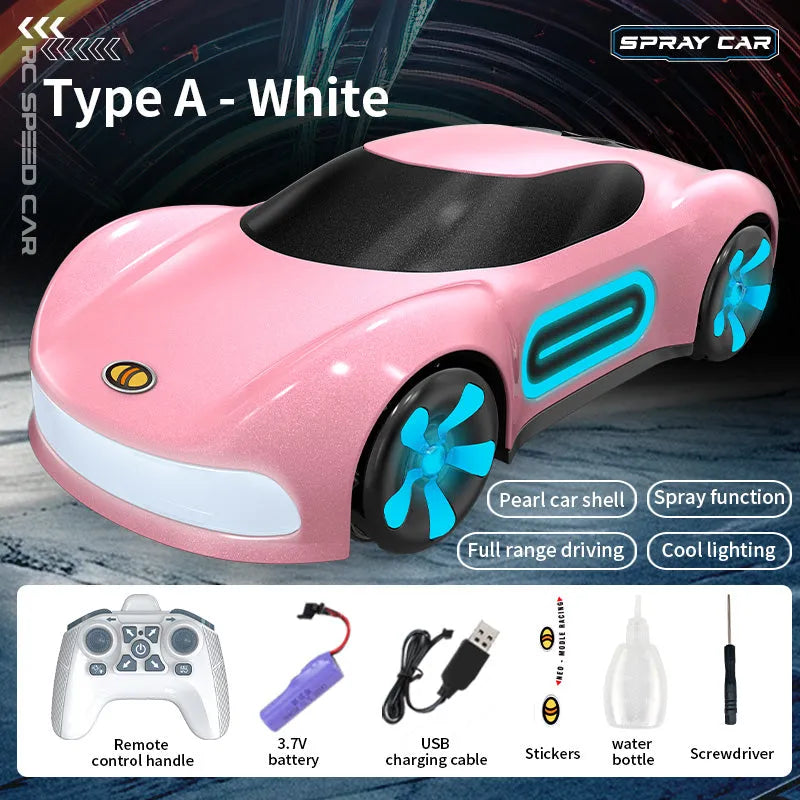 RC Car - Futuristic Concept Car RC 2.4G RTR LED + Music Play, Model A