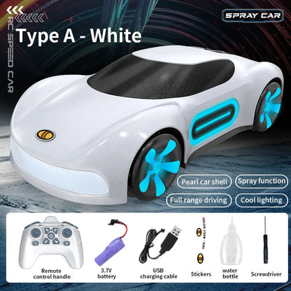 RC Car - Futuristic Concept Car RC 2.4G RTR LED + Music Play, Model A