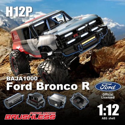 1/12 RC Crawler - Licensed Ford Bronco Baja 1000 Edition