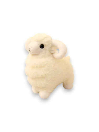 SnowPuff Sheep – 8 Inch Soft Lamb Plush Toy | Fluffy Stuffed Animal for Kids & Toddlers