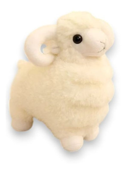 SnowPuff Sheep – 8 Inch Soft Lamb Plush Toy | Fluffy Stuffed Animal for Kids & Toddlers