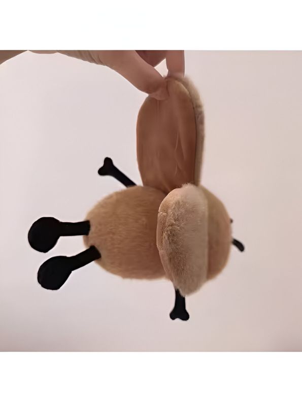 Softie Buddies Cockroach Plush Toy – 8 Inch | Cute & Soft Stuffed Bug Toy for Kids & Collectors - MS14562