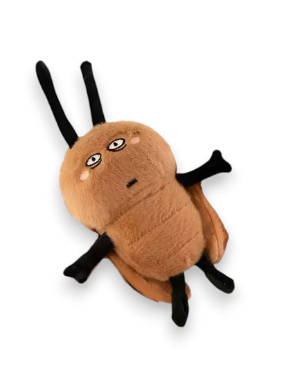 Softie Buddies Cockroach Plush Toy – 8 Inch | Cute & Soft Stuffed Bug Toy for Kids & Collectors - MS14562