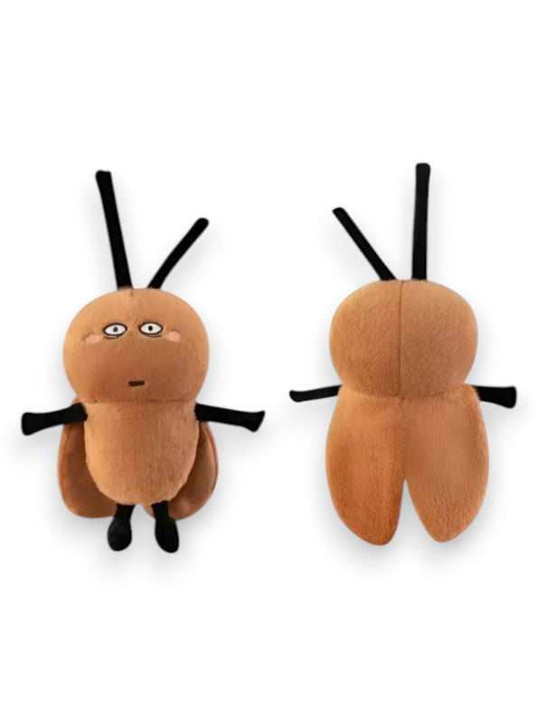 Softie Buddies Cockroach Plush Toy – 8 Inch | Cute & Soft Stuffed Bug Toy for Kids & Collectors - MS14562