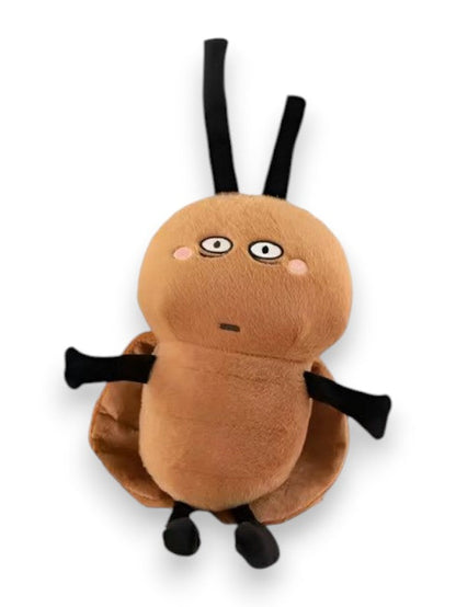 Softie Buddies Cockroach Plush Toy – 8 Inch | Cute & Soft Stuffed Bug Toy for Kids & Collectors - MS14562