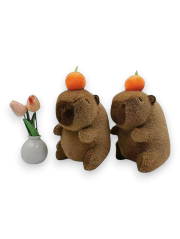 CapyClip Plush – 8 Inch Soft Capybara Toy | Cute & Cuddly Plush toy for kids - MS14492