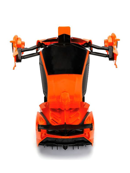 Transformax - 2-in-1 Convertible Remote Control Car & Robot | Rechargeable Deformation RC Racing Vehicle Toy for Boys & Girls - MS12892.