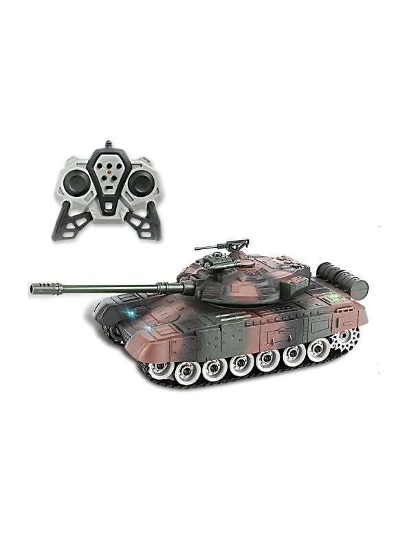 Glorryearst RC Tank – 9-Channel Remote Control Military Battle Tank Toy – Realistic Combat Action & High-Performance Features - NX13363.