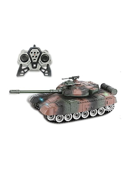 Glorryearst RC Tank – 9-Channel Remote Control Military Battle Tank Toy – Realistic Combat Action & High-Performance Features - NX13363.