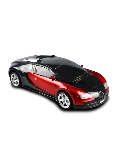Transformer Car Toy – 2-in-1 Diecast Transforming RC Robot Car | Automatic Inertial Impact Car for Kids – Perfect Gift - MD1796