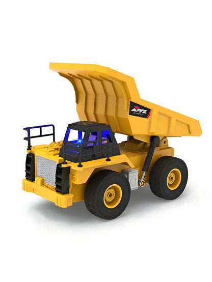 MudMonster X5 – Advanced 5-Channel Remote Control Dump Truck Toy for Kids with Realistic Features - MD1011.