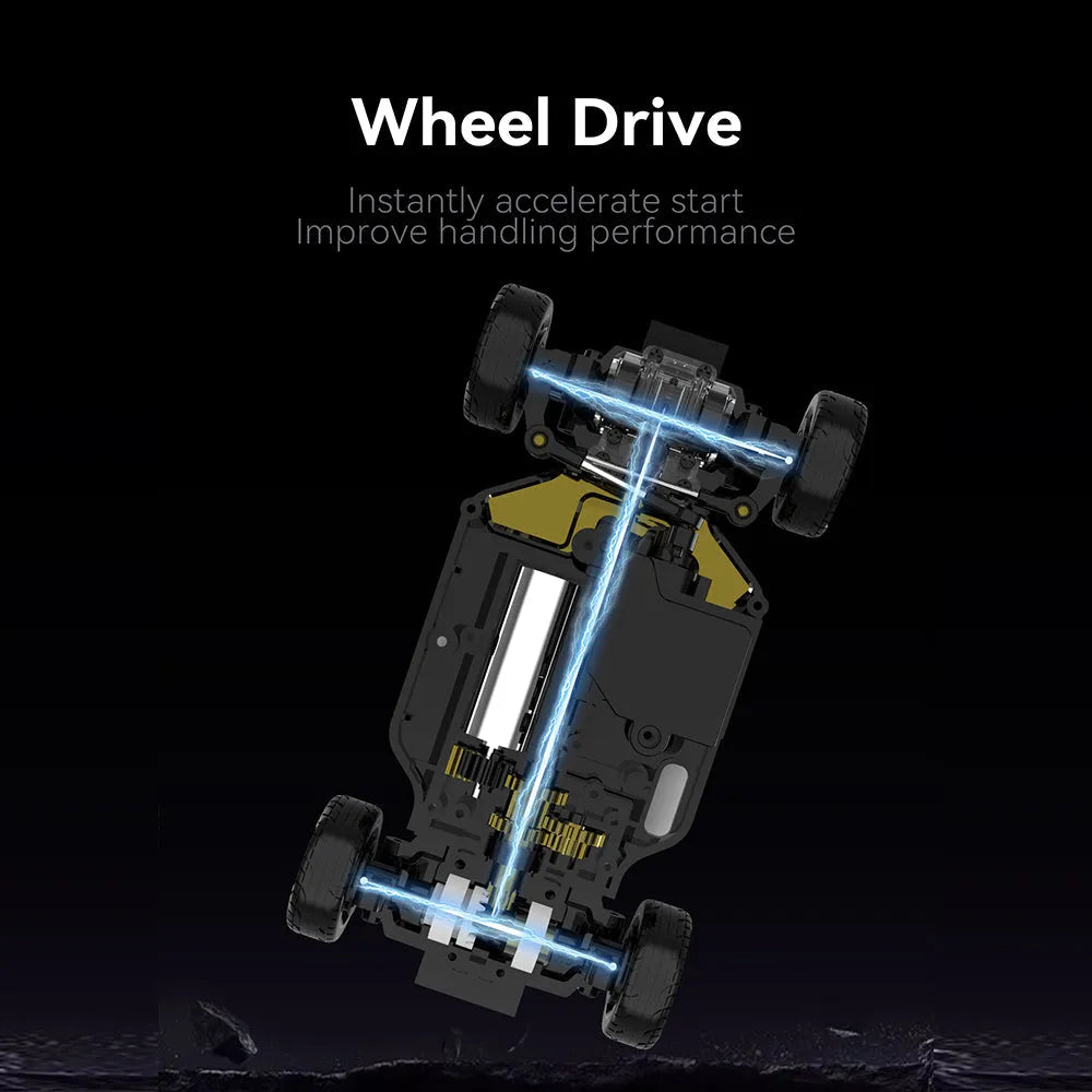 Racing 1/43 Scale FPV AWD RC Drift Car Full-time 4WD 5.8G FPV Goggles Pre-Order