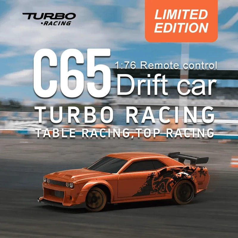 C65 RC Car Limited Edition/ Standard Edition Drift RTR 1:76 With Gyro Full Proportional Remote Control