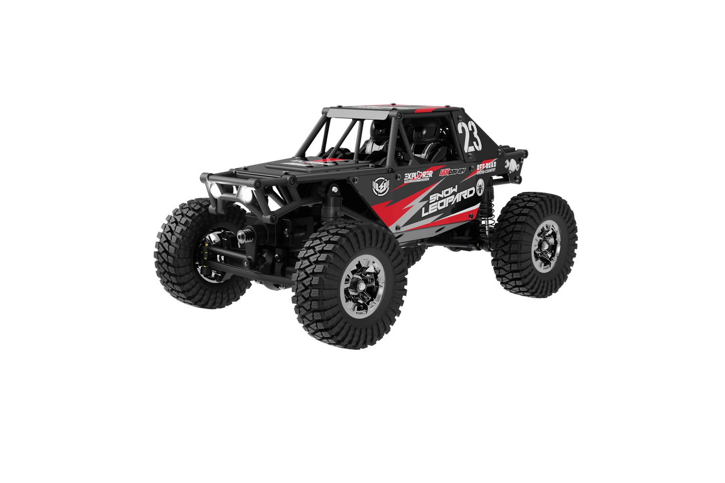 Basic - 1/24 Scale RC Car 4WD Brushed Motor Rock Crawler RTR