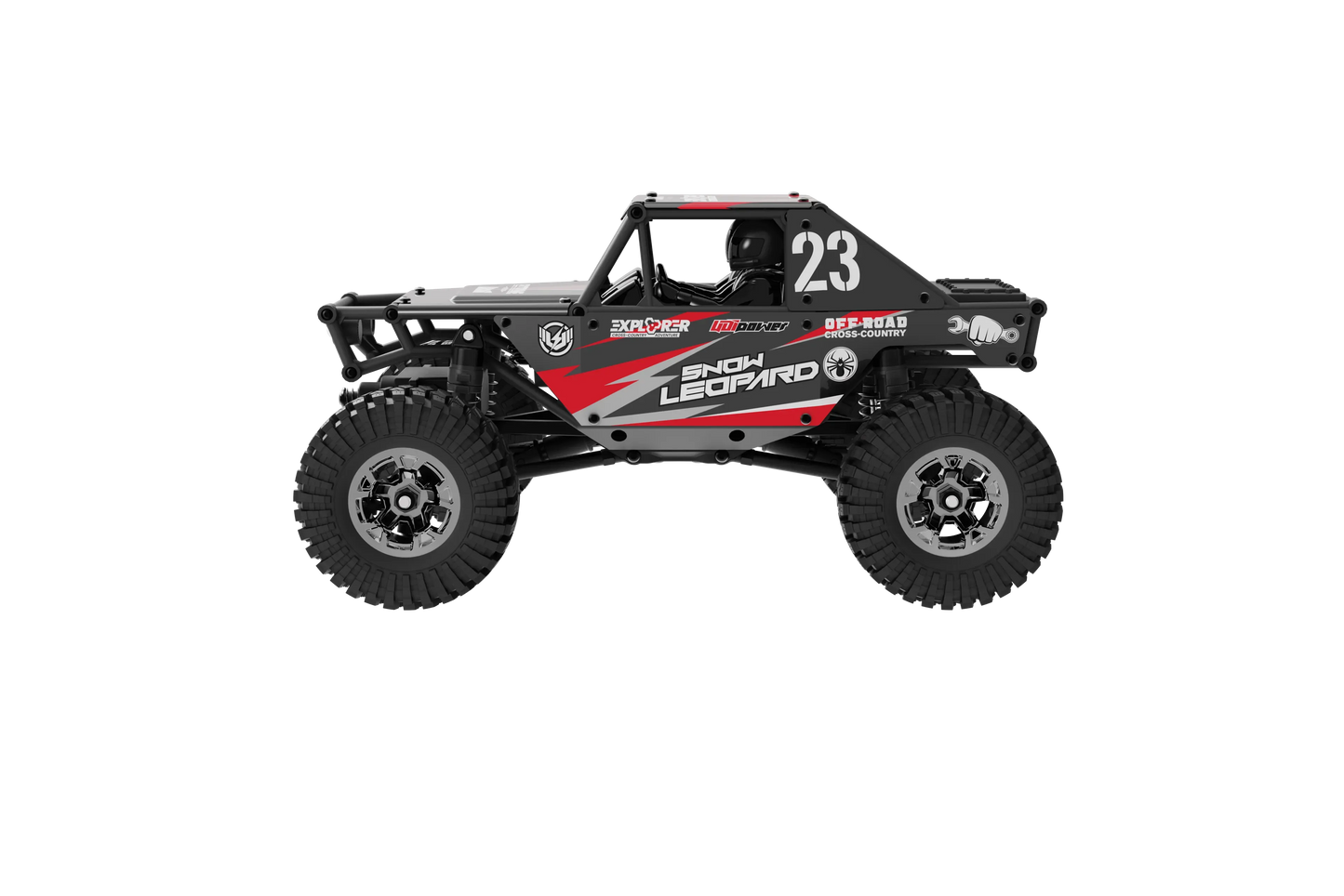 Basic - 1/24 Scale RC Car 4WD Brushed Motor Rock Crawler RTR