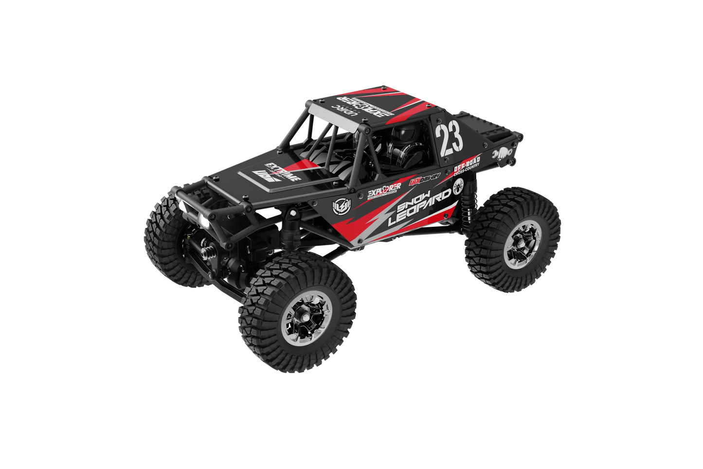 Basic - 1/24 Scale RC Car 4WD Brushed Motor Rock Crawler RTR