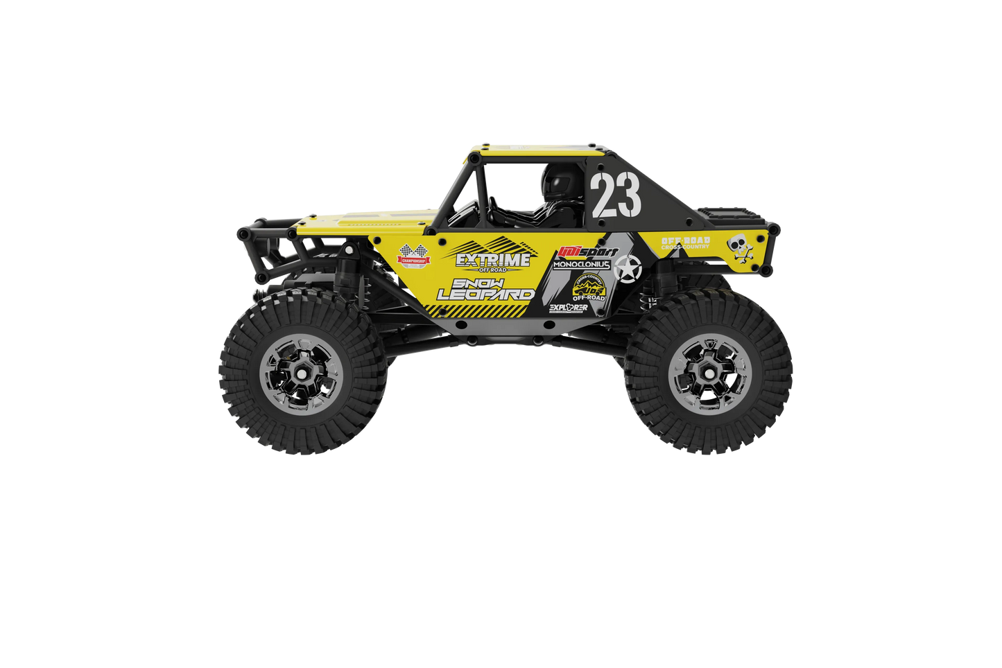 Basic - 1/24 Scale RC Car 4WD Brushed Motor Rock Crawler RTR