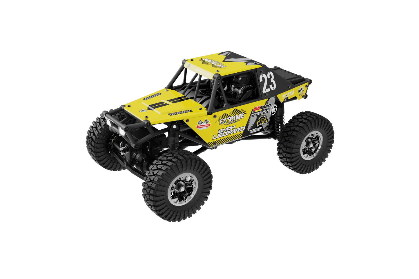 Basic - 1/24 Scale RC Car 4WD Brushed Motor Rock Crawler RTR