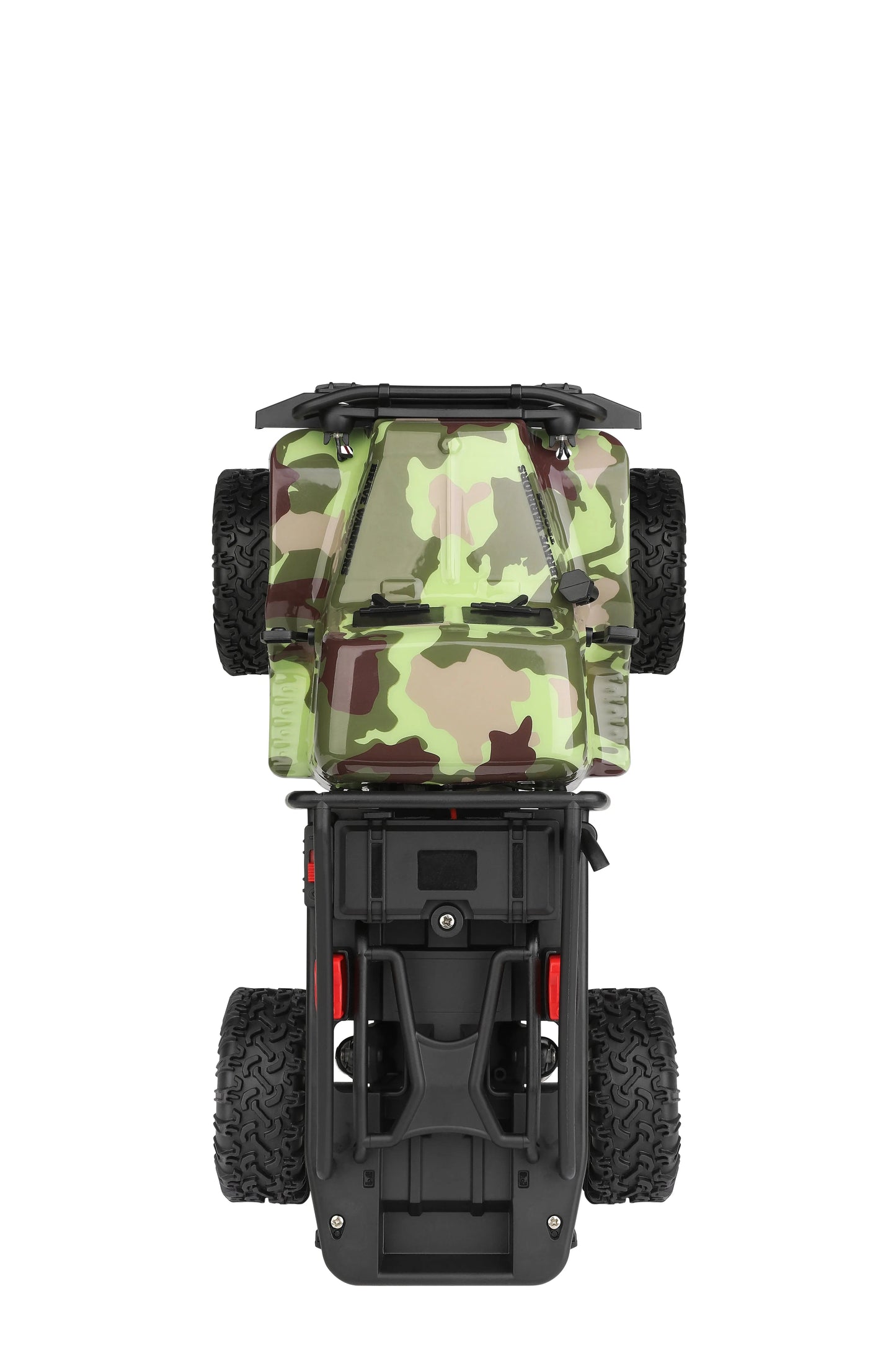 1/18 4WD LED Cralwer RC Car Two Speed Mode Off-Road Auto, Camo Shell