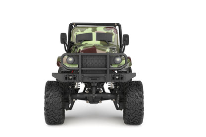 1/18 4WD LED Cralwer RC Car Two Speed Mode Off-Road Auto, Camo Shell